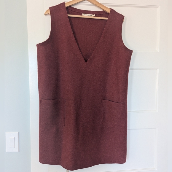 Adult Lina Dress in Madder Root - Picture 5 of 6